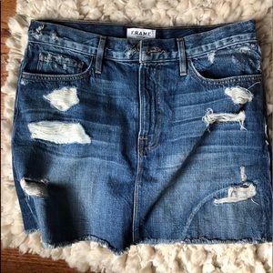 FRAME Denim skirt
